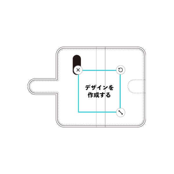 オリジナルZTE AXON 7 mini手帳型スマホケース