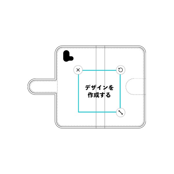 オリジナルarrows U (801FJ)手帳型スマホケース