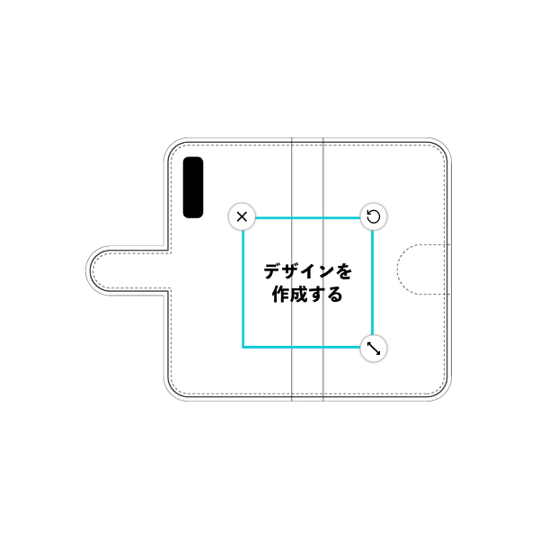 オリジナルGalaxy A7手帳型スマホケース