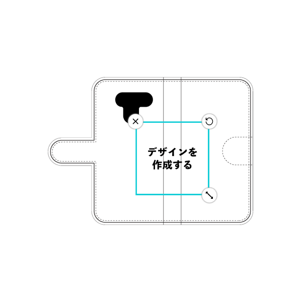 オリジナルLG K50 (802LG)手帳型スマホケース