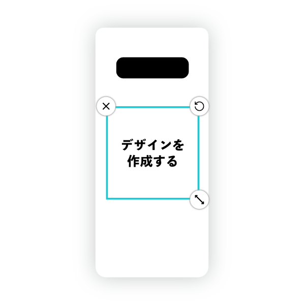 オリジナルGalaxy S10+ (SCV42)ハードスマホケース白