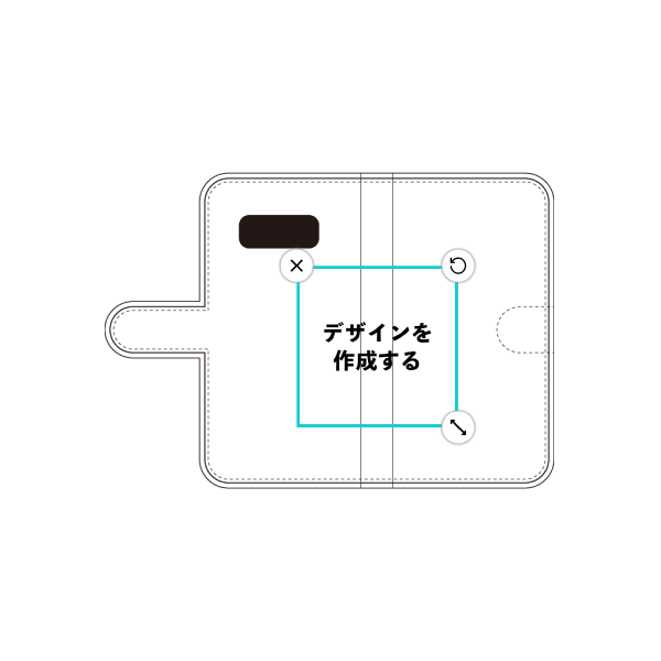 オリジナルGalaxy Note8 (SC-01K)手帳型スマホケース