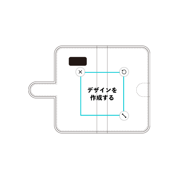 オリジナルGalaxy S8+ (SC-03J)手帳型スマホケース