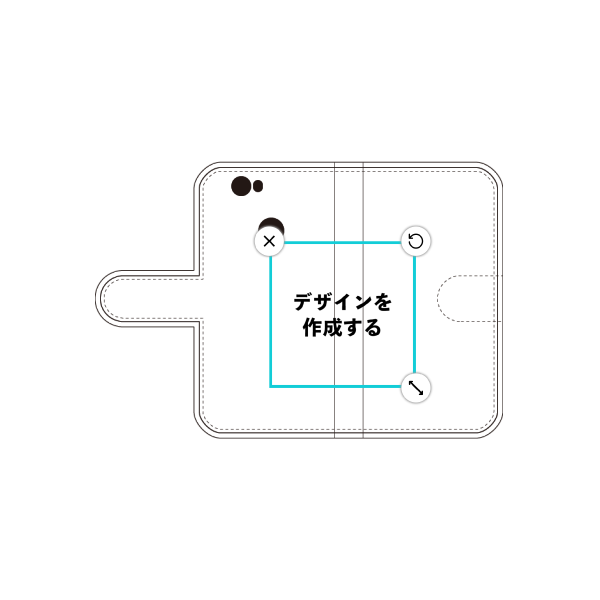 オリジナルHUAWEI nova手帳型スマホケース