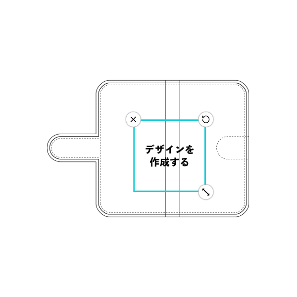 オリジナルG2 (L-01F)手帳型スマホケース