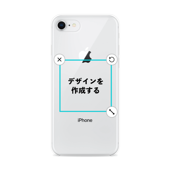 オリジナルiPhone6_6sハードスマホケース透明